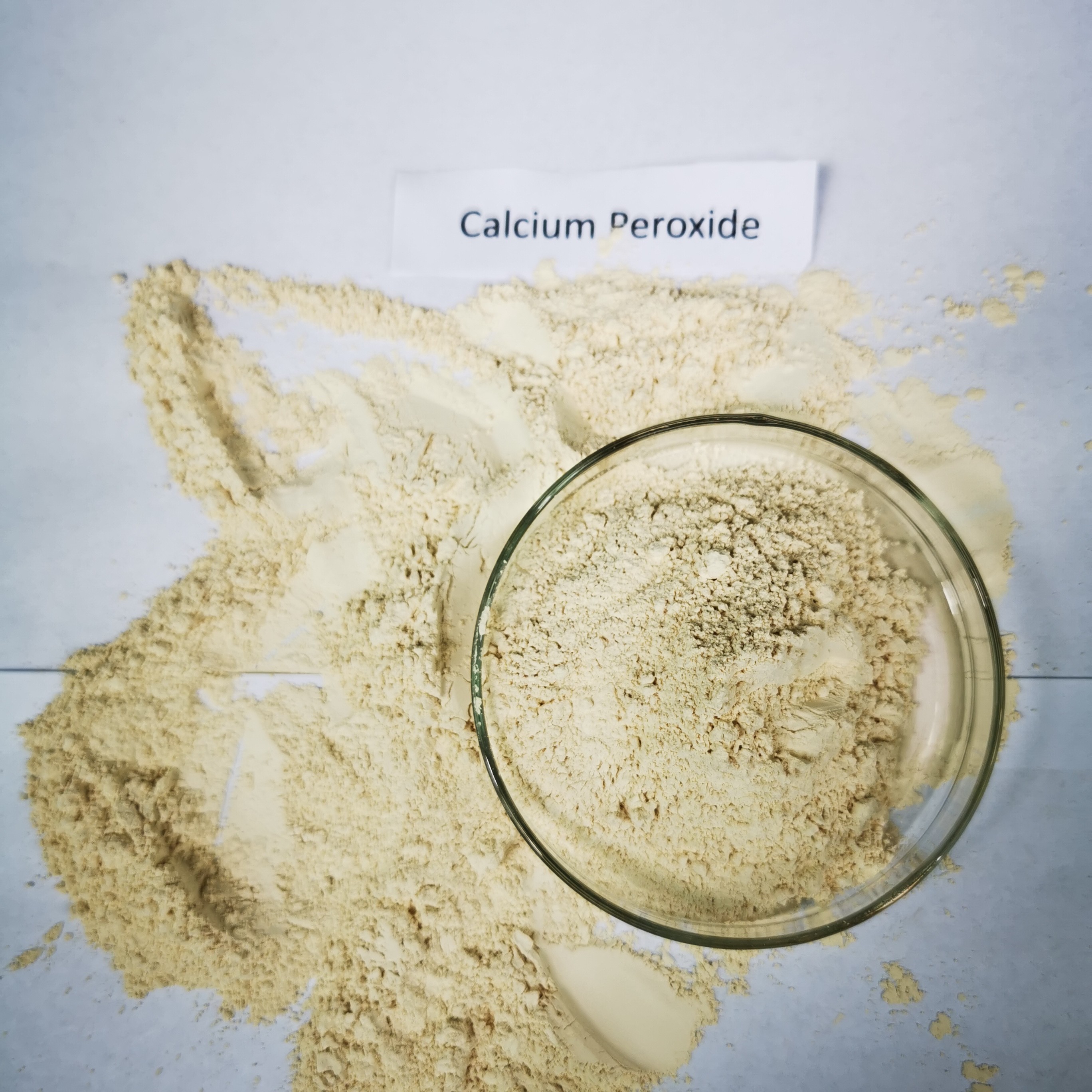 가루 표백 CAS 1305-79-9년을 위한 음식에 있는 단단한 화학 칼슘 과산화물